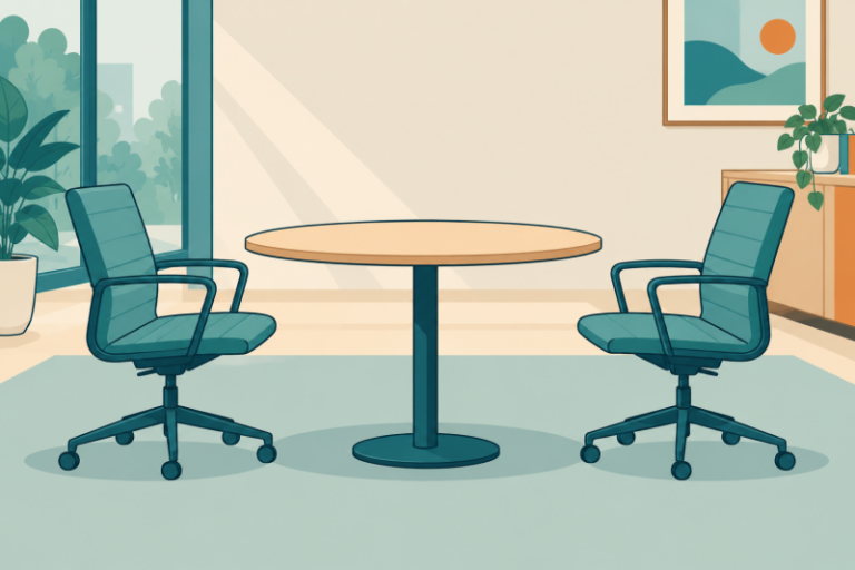 Illustration zum Artikel „Wirtschaftsmediation in Graz: Wann lohnt sich Mediation statt Eskalation?“