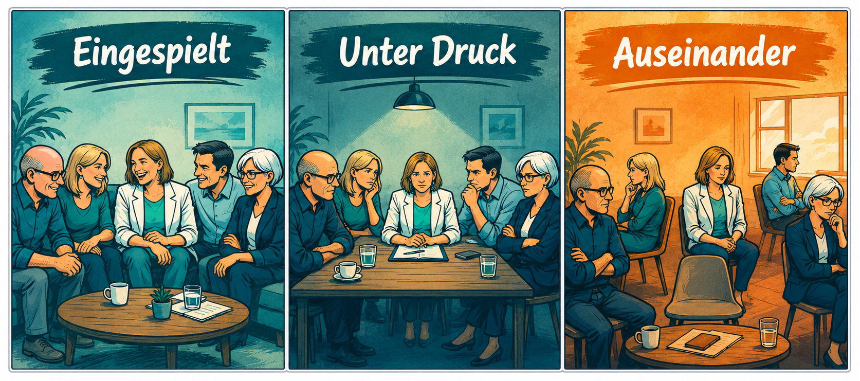 Illustration zum Artikel „Mediation hat ein Imageproblem.“
