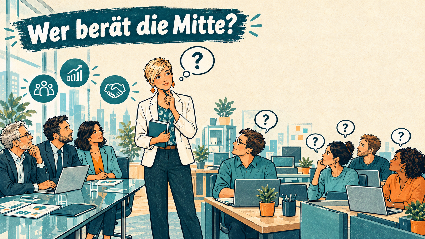 Wer berät eigentlich die Führungskraft in der Mitte?
